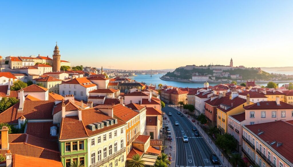 Lisbon cityscape Lisbon cityscape