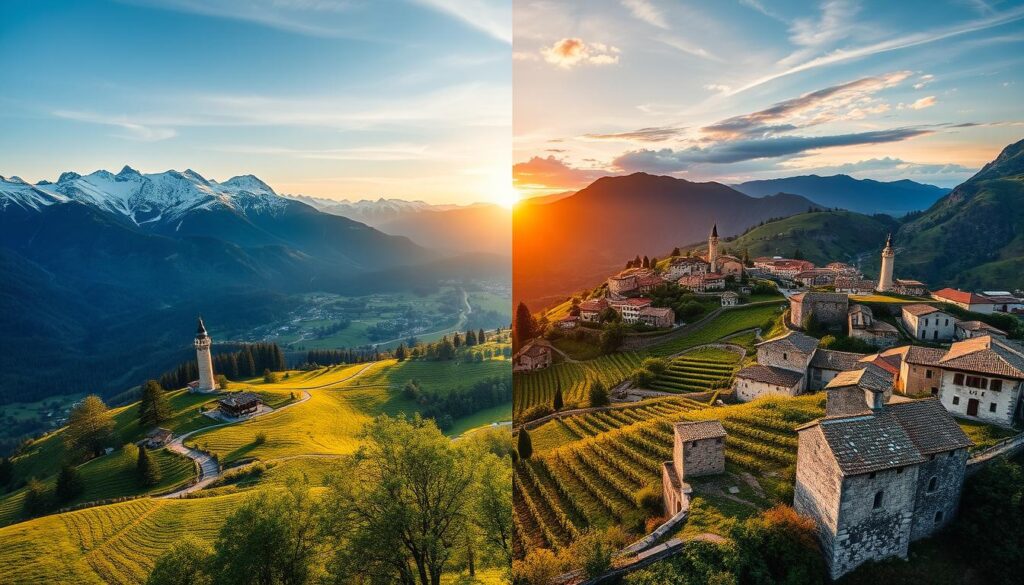 swiss vs italian destinations swiss vs italian destinations
