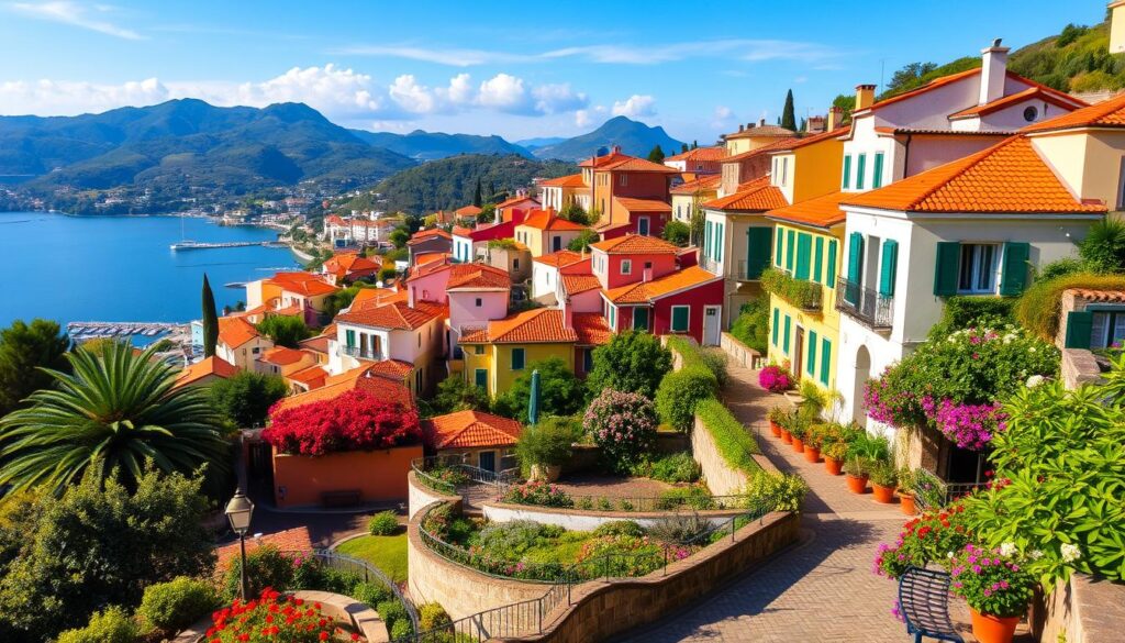 Ischia Village Landscape Ischia Village Landscape