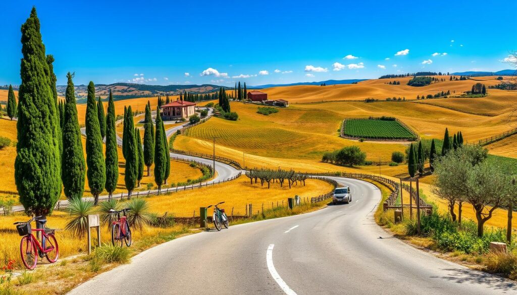 Transportation in Val d'Orcia Tuscany Transportation in Val d'Orcia Tuscany