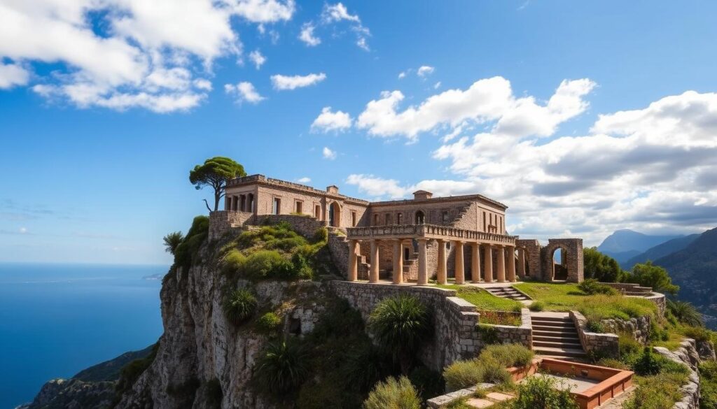 Villa Jovis Roman Ruins Capri