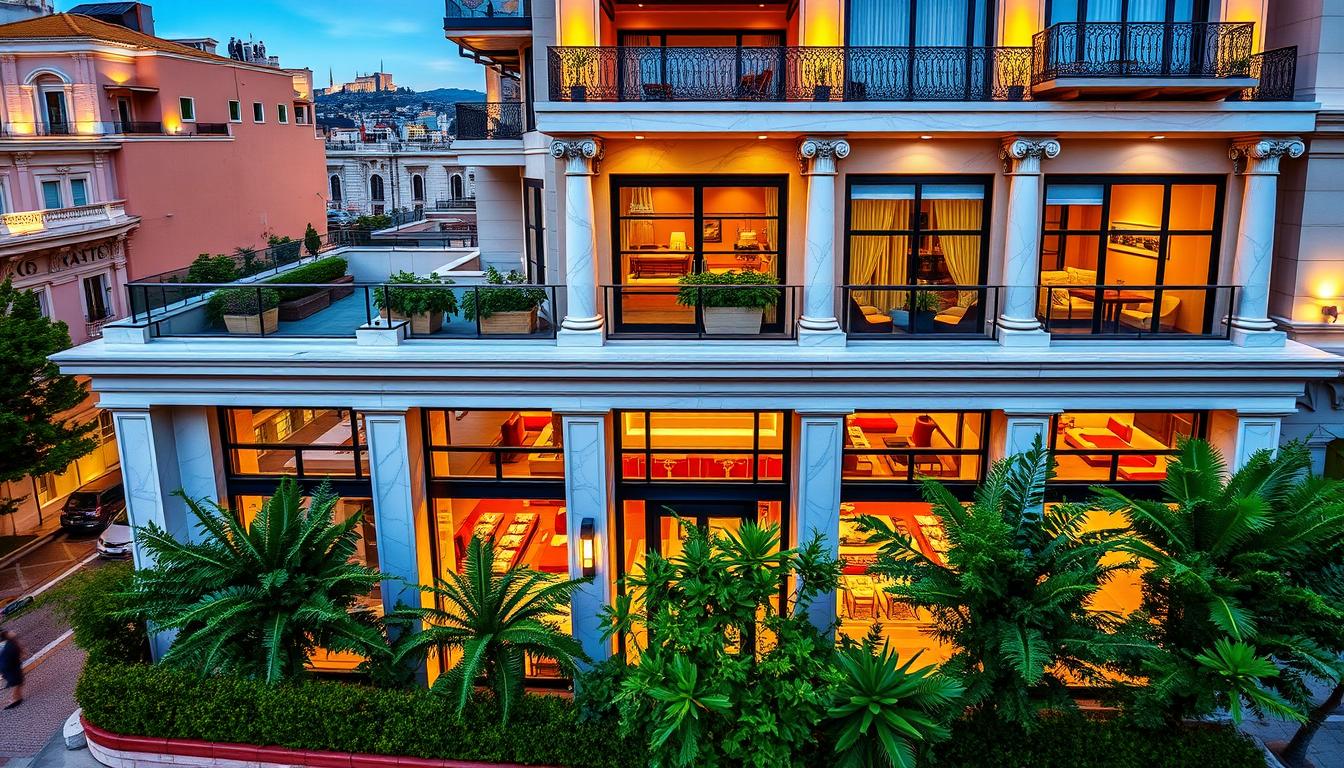 athens central hotel