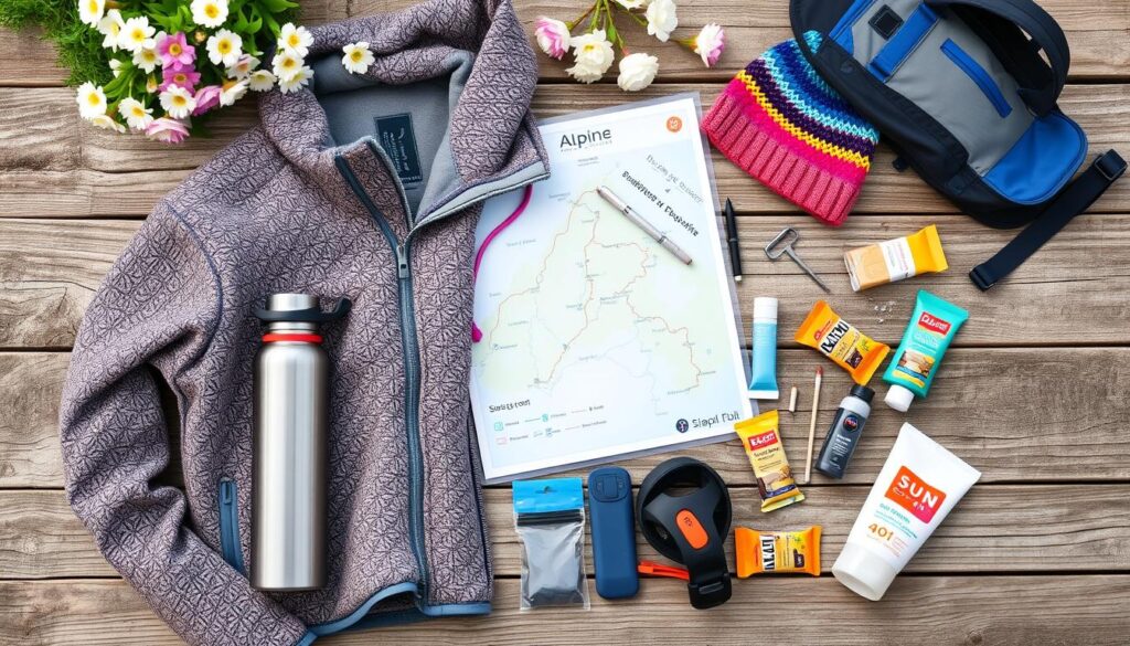 Alpine Spring Packing Essentials Alpine Spring Packing Essentials