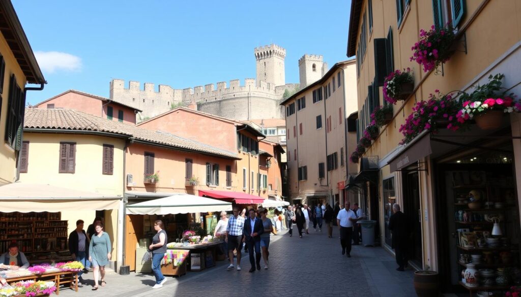 Lucca Street Shopping Experience