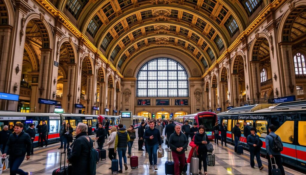 Milan Central Station Departure Milan Central Station Departure