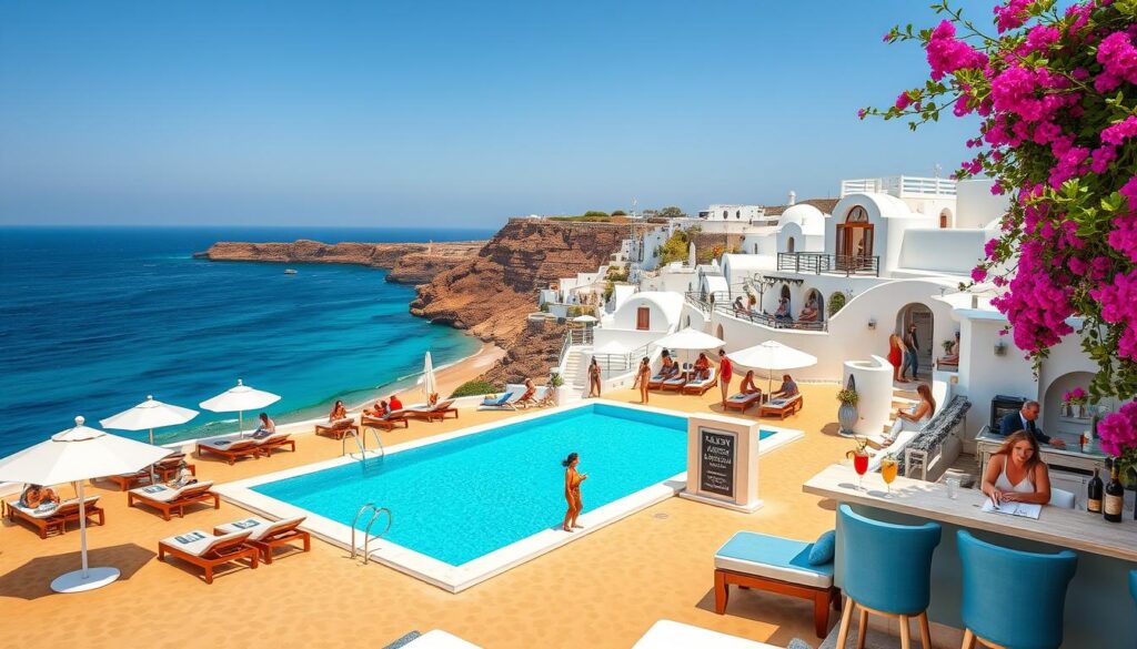 Santorini Beach Clubs Santorini Beach Clubs