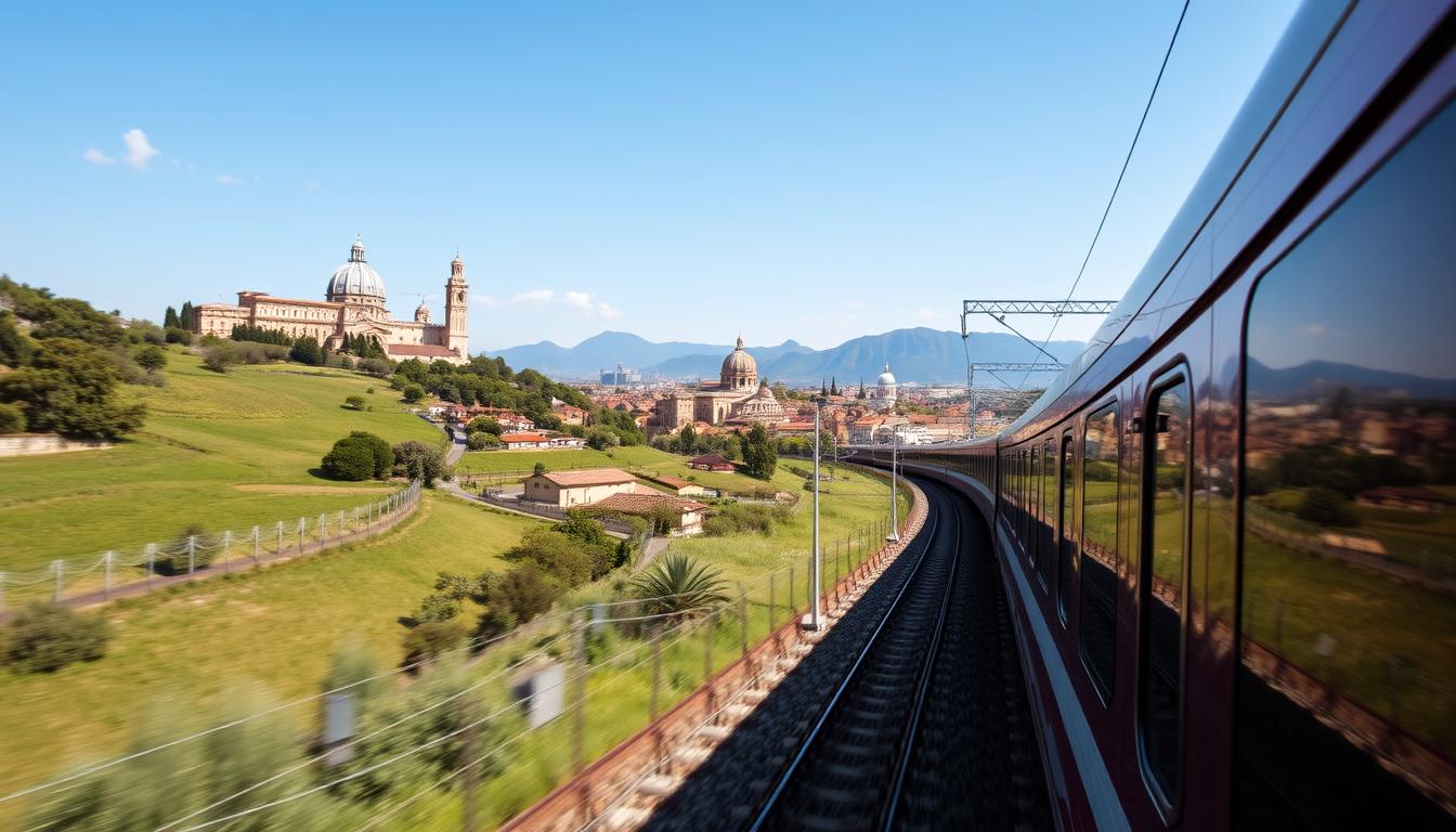 train from venice to rome